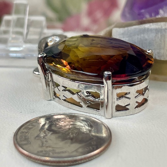 29ct‼️ Ametrine Pendant in Silver 925 - Picture 12 of 17